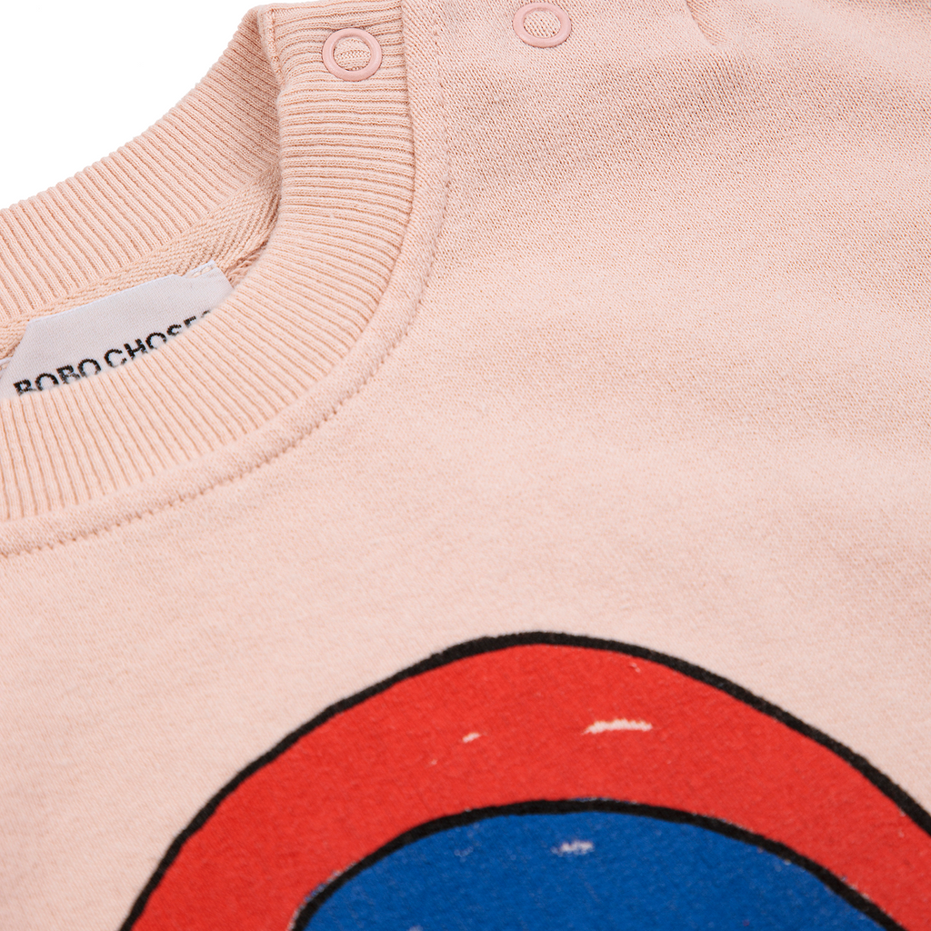 Bobo Choses Baby Choo Choo sweatshirt, Red main image 1