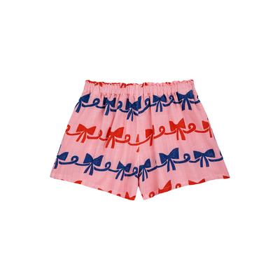 Woven Shorts - Ribbon Bow All-Over
