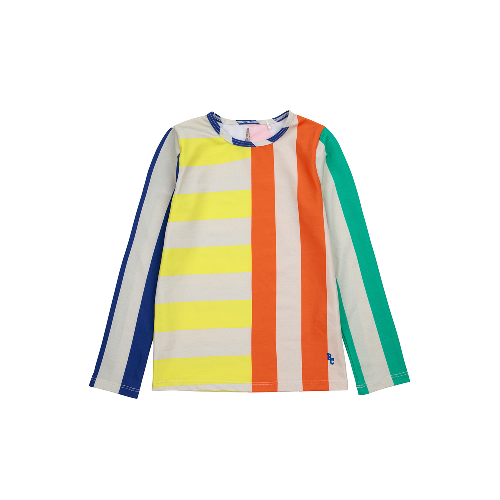 LS Swim Top - Stripes