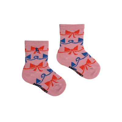 Baby Short Socks - Ribbon Bow