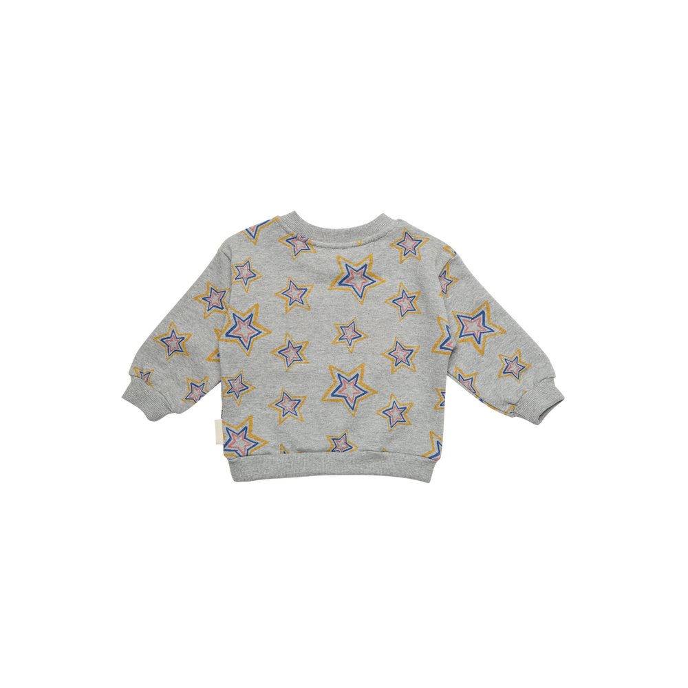 Baby Stars Sweatshirt - Grey