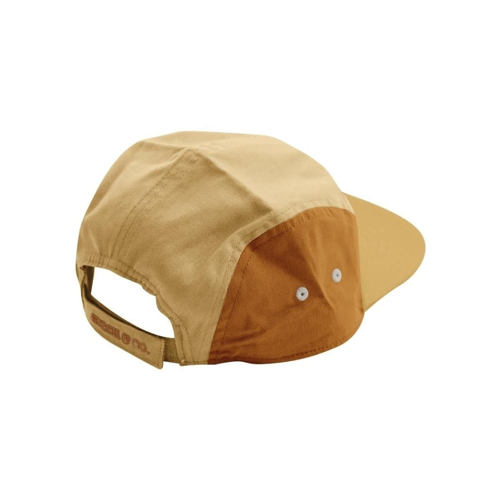 5 Panel Hat - Mellow Yellow/Sienna