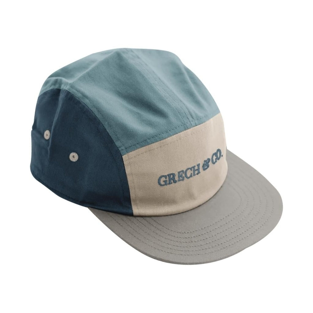 5 Panel Hat - Sky Blue/Desert Teal