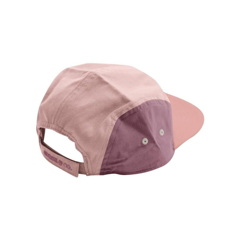 5 Panel Hat - Blush Bloom/Mauve Rose