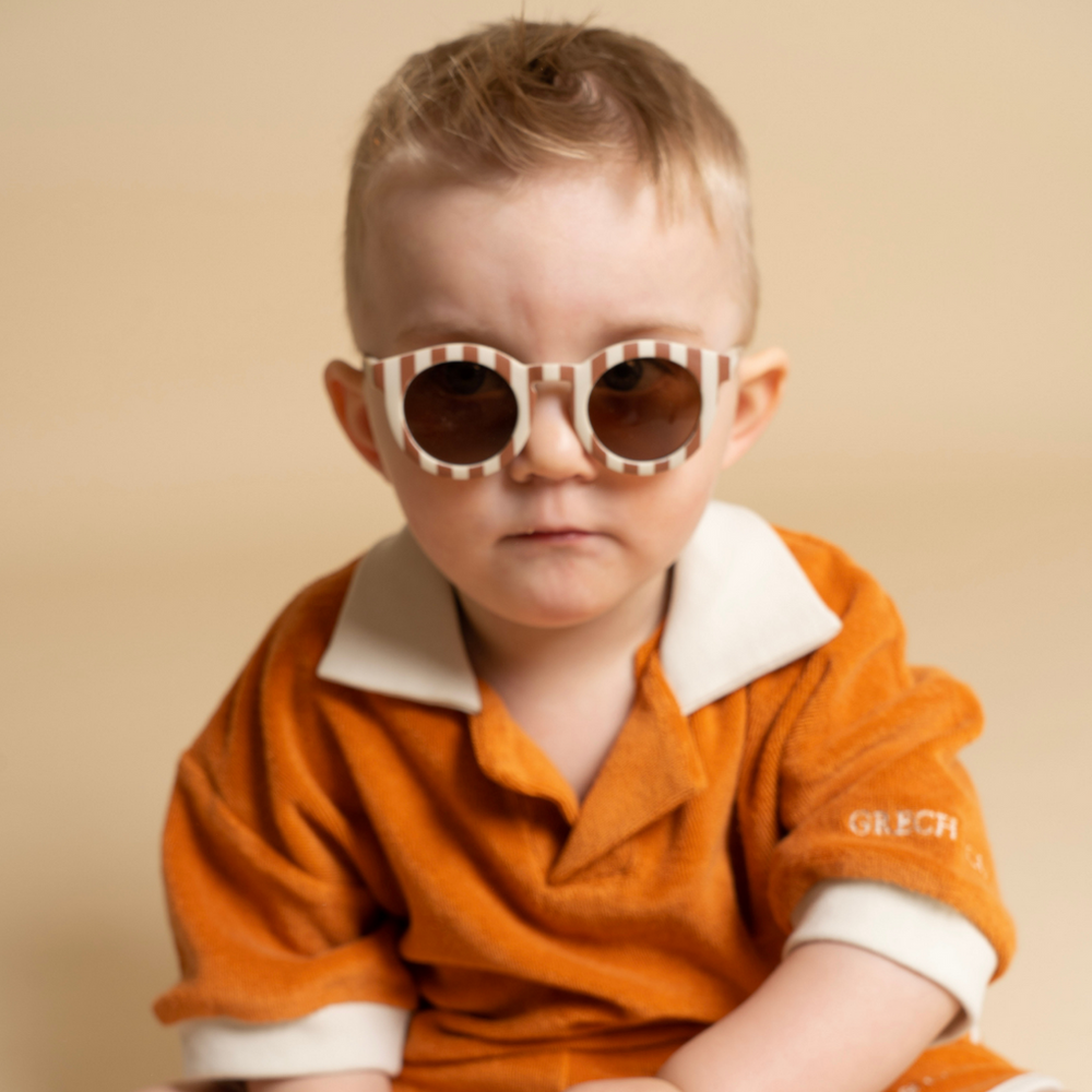 Baby Sunglasses - Classic - Atlas & Terra Stripes