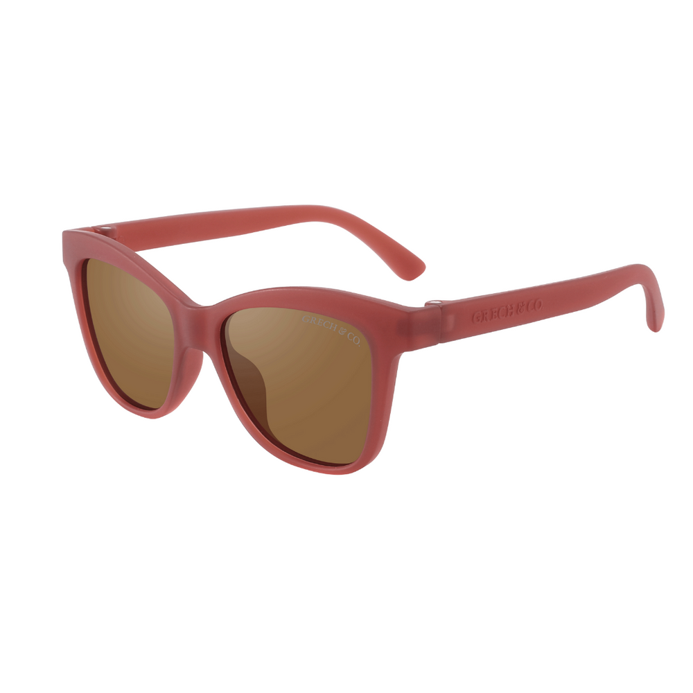 Kids Sunglasses - Wayfarer - Cinnamon