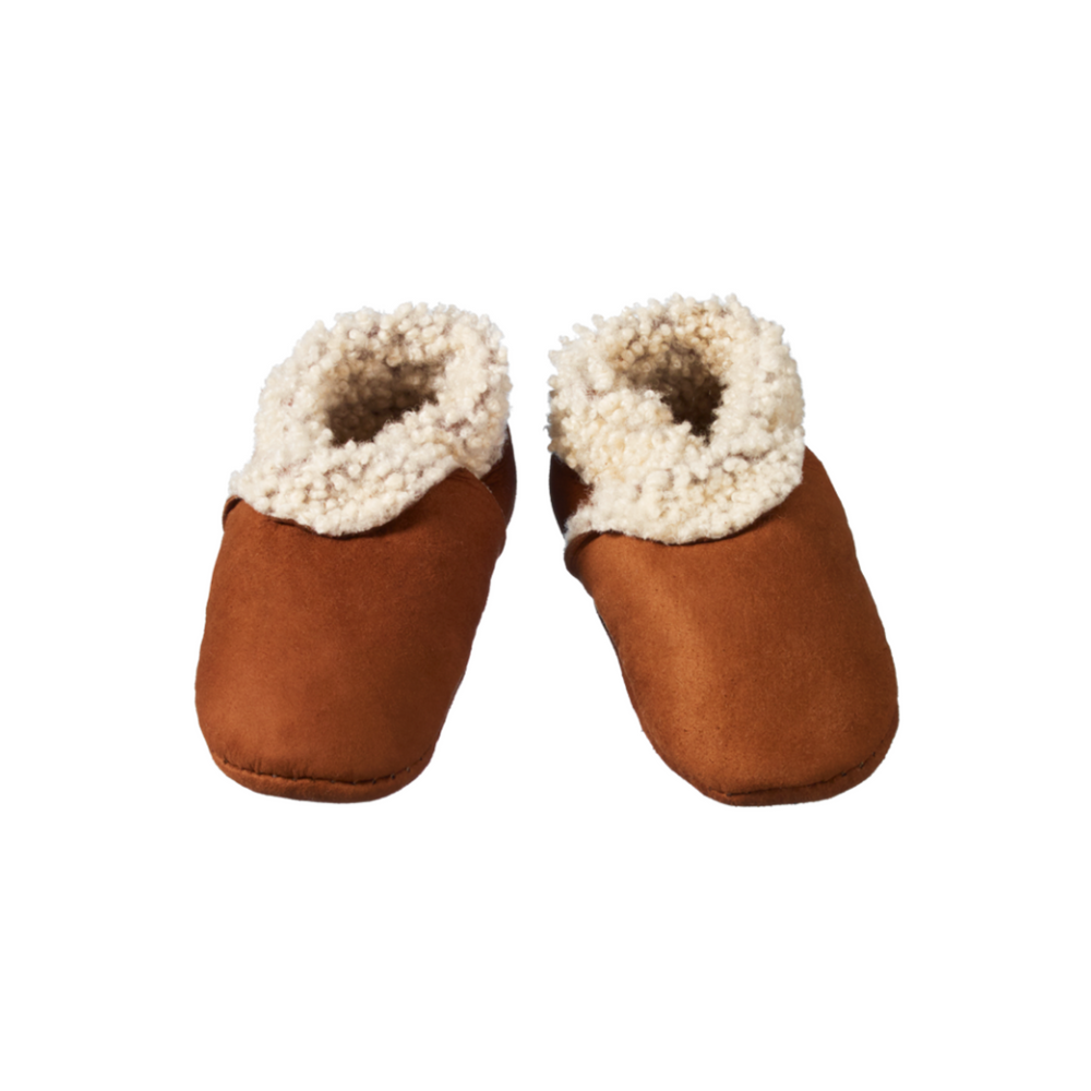 Lambskin Booties - Cinnamon