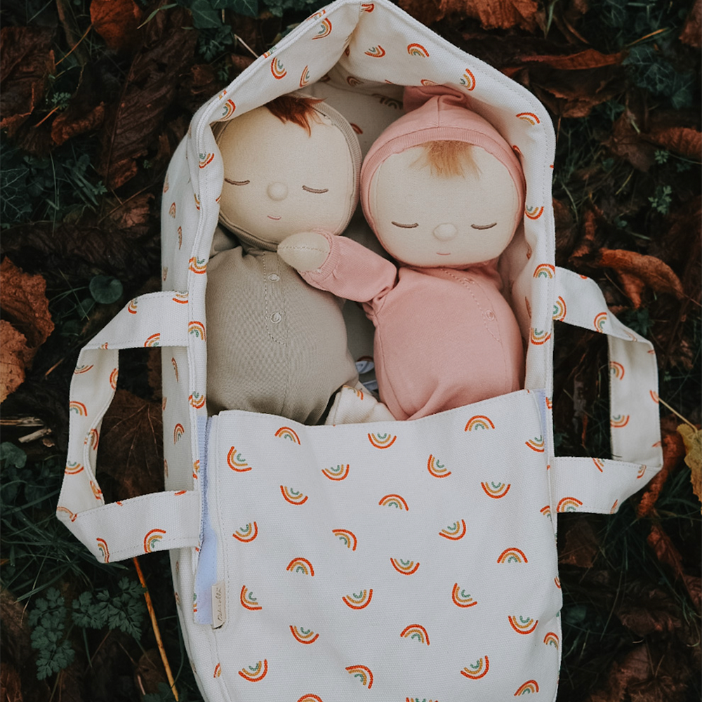 Dinkum Dolls Carry Cot - Rainbow