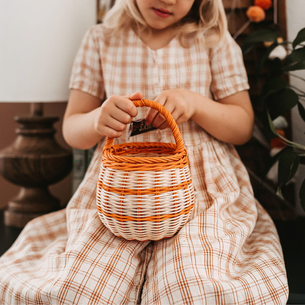 Rattan Berry Basket