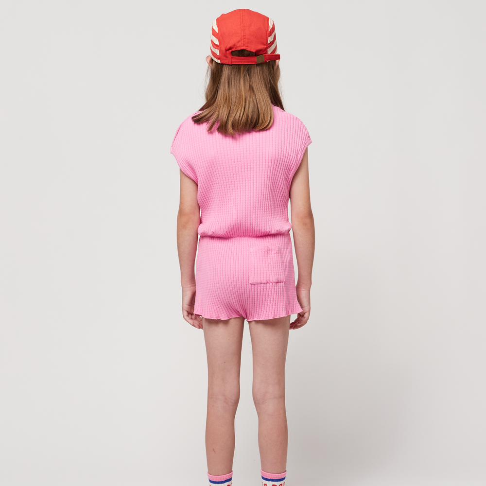 Rib Playsuit - Bobo Choses Circle