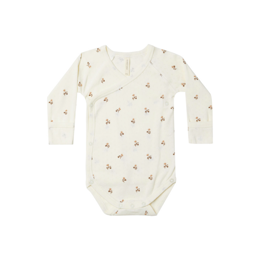 Pointelle Side Snap Bodysuit