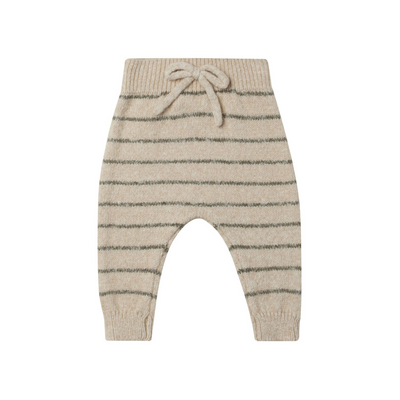 Knit Pant - Basil Stripe