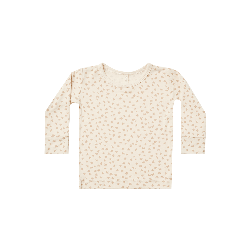 Bamboo LS Tee - Scatter - Natural