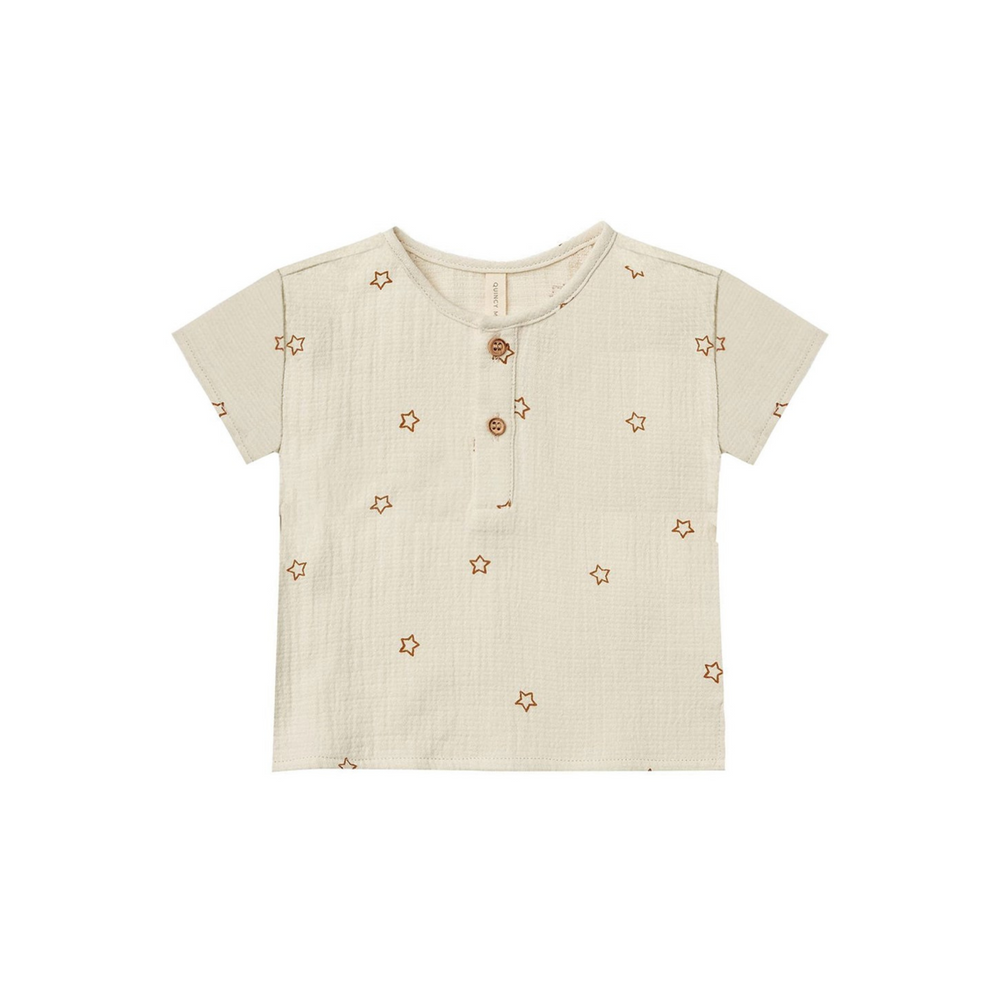 Henry Top - Stars - Natural