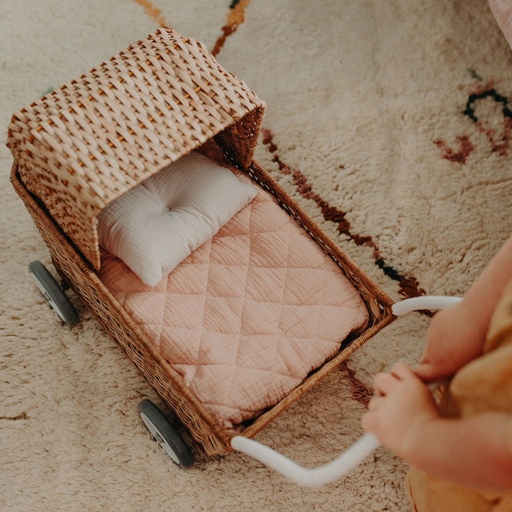 Rattan Strolley