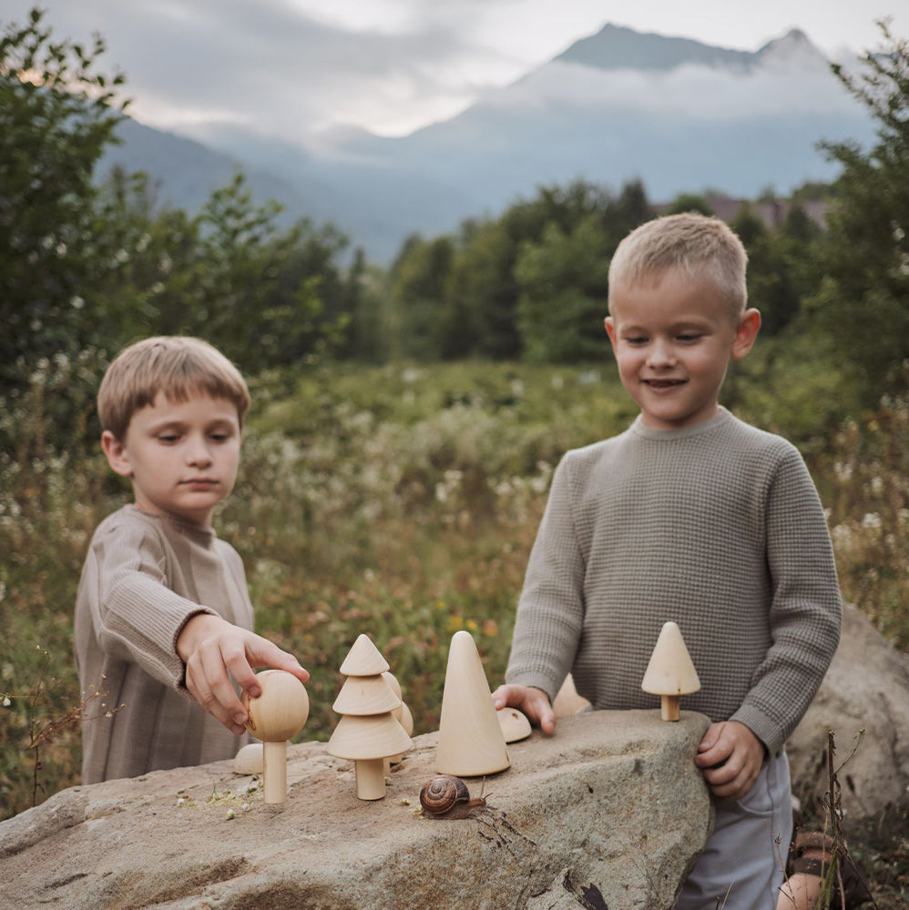 Wooden Forest Set - Natural