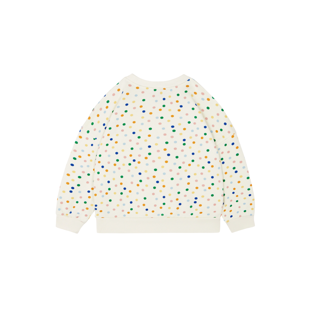 Dots Allover Oversized Kids Sweatshirt