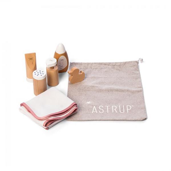 Wooden Role Play Bathing Set