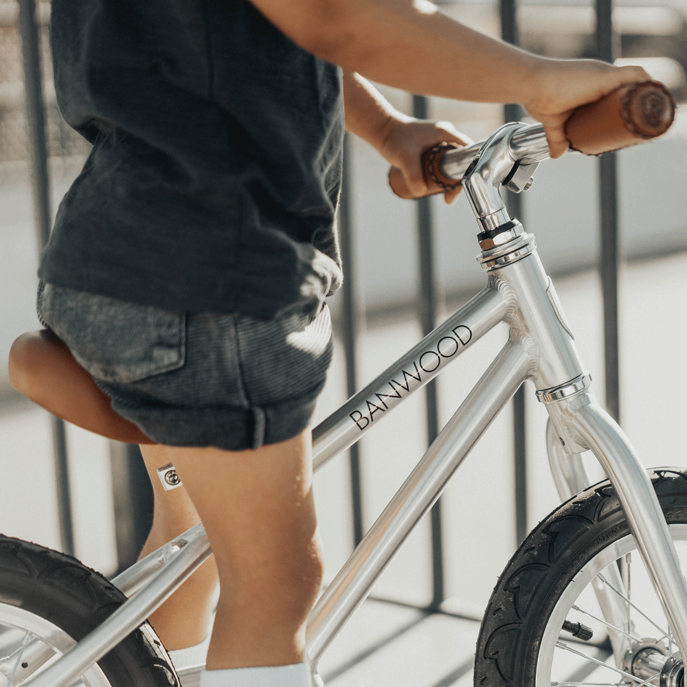 First Go Balance Bike - Chrome