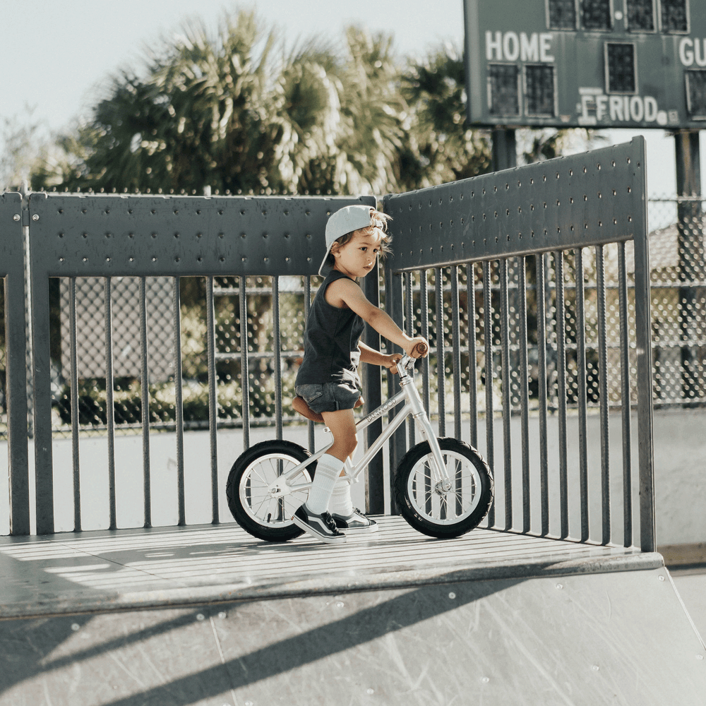 First Go Balance Bike - Chrome