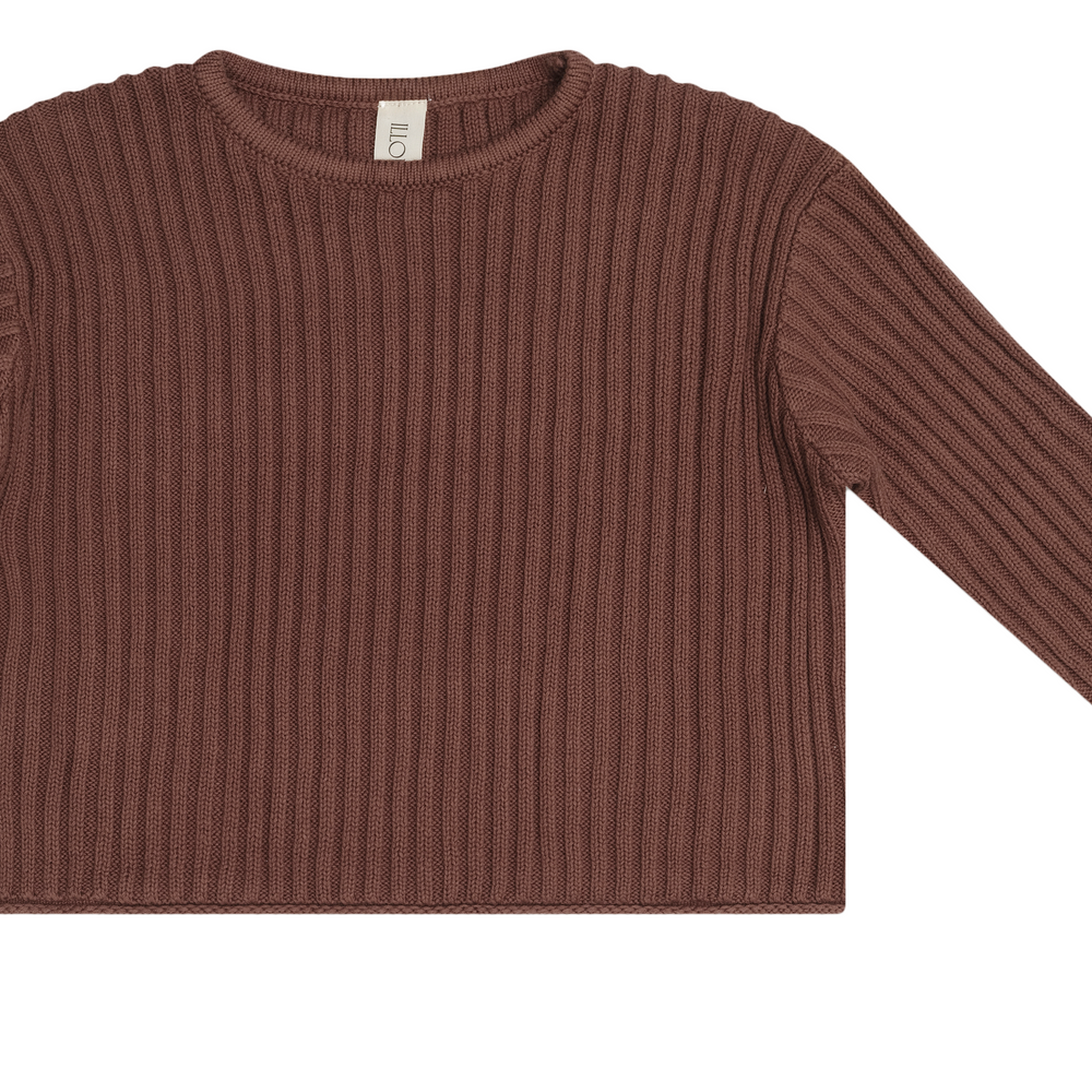 Essential Knit Jumper - Cocoa