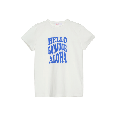 Hello Tee - White