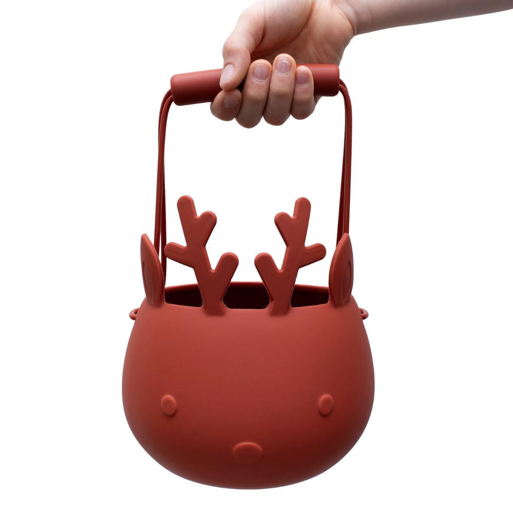 Christmas Reindeer Basket