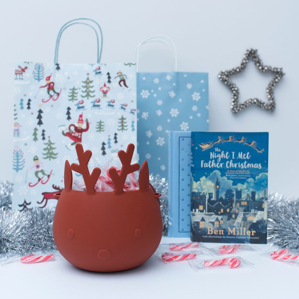 Christmas Reindeer Basket
