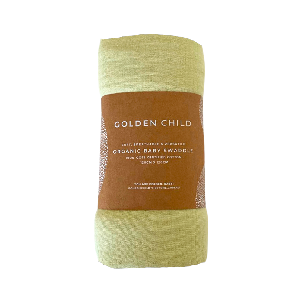 Organic Cotton Gauze Baby Swaddle