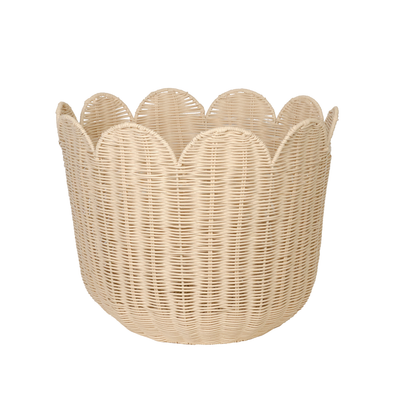 Rattan Tulip Basket