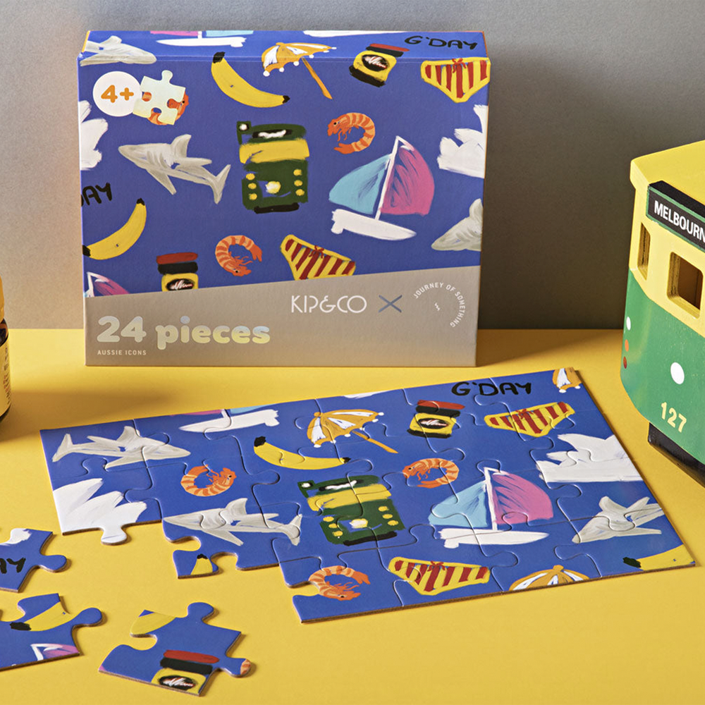 24 Piece Kids Puzzle - Aussie Icons