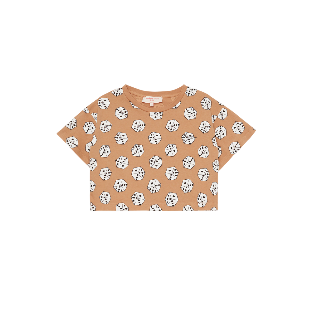 SS Cubes Crop Tee