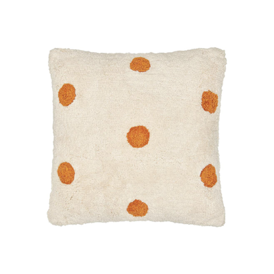 Shag Cushion - Butterscotch Spot