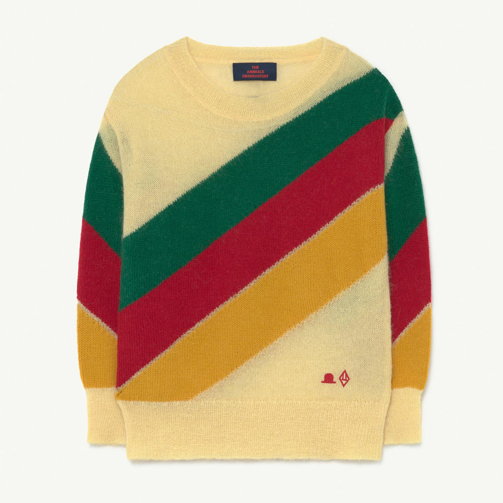 Stripes Bull Kids Sweater - Hat