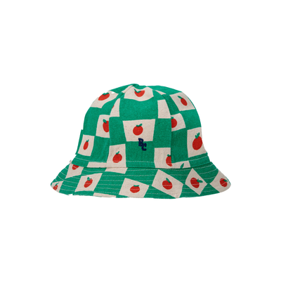 Baby Hat - Tomato All-Over