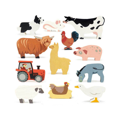 12 Farm Animals