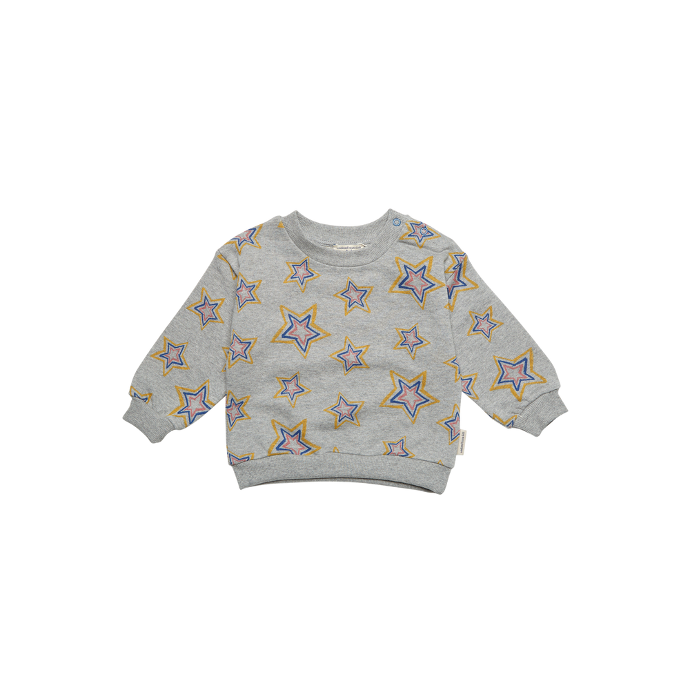 Baby Stars Sweatshirt - Grey