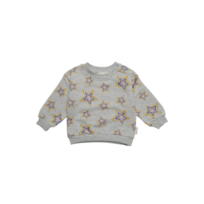 Baby Stars Sweatshirt - Grey