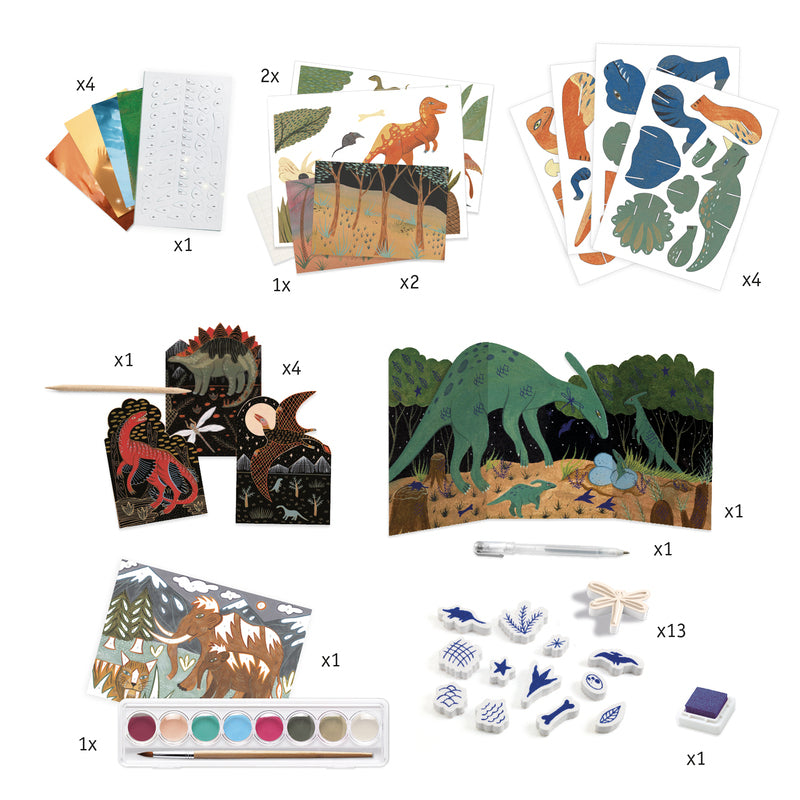 The World of Dinosaurs Multi Craft Box Kit