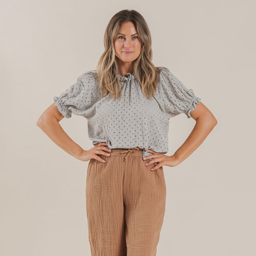 Women's Stella Blouse - Fog