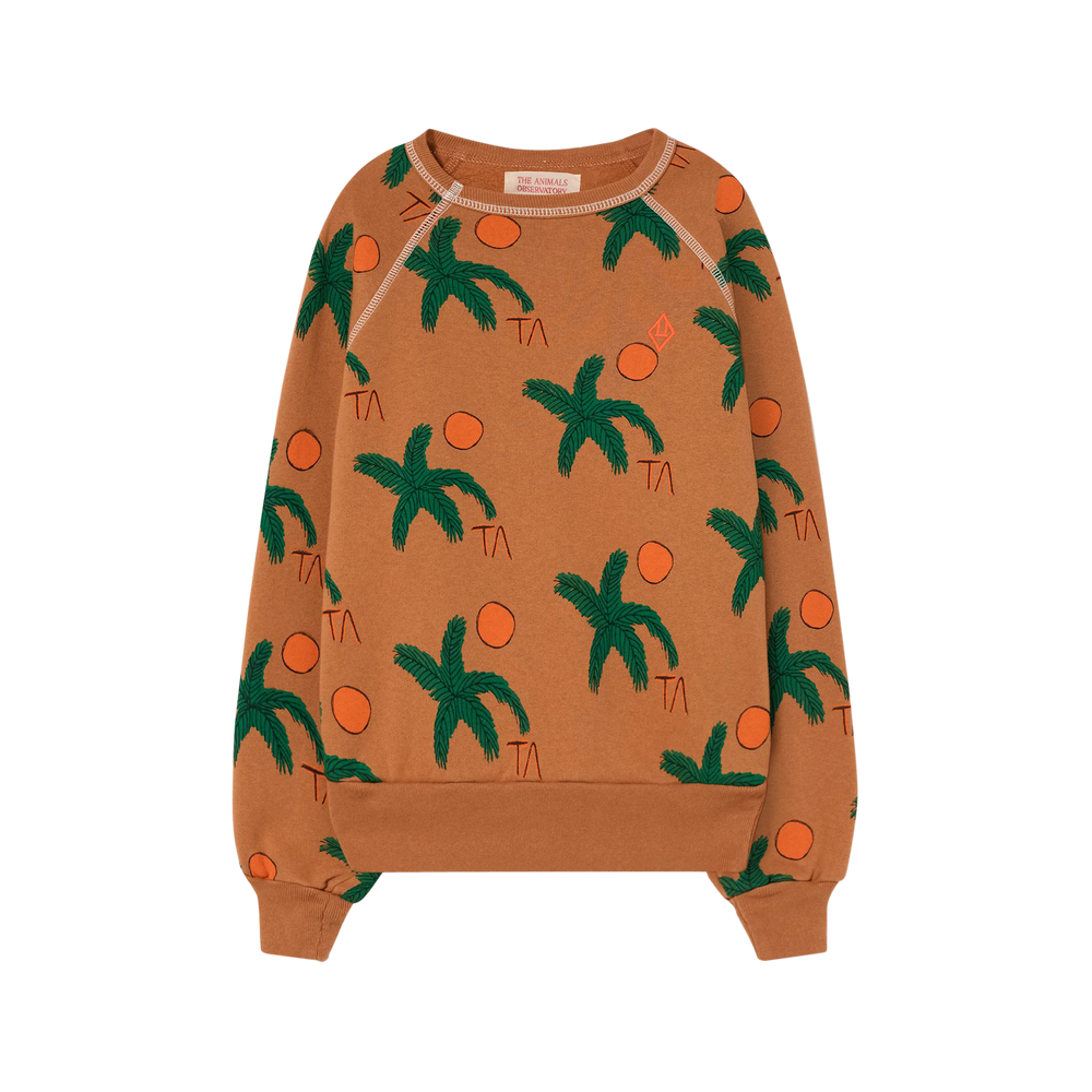 Shark Kids Sweatshirt - Palm Trees