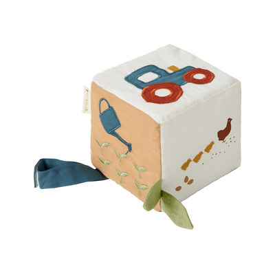 Fabric Cube - Little Farm