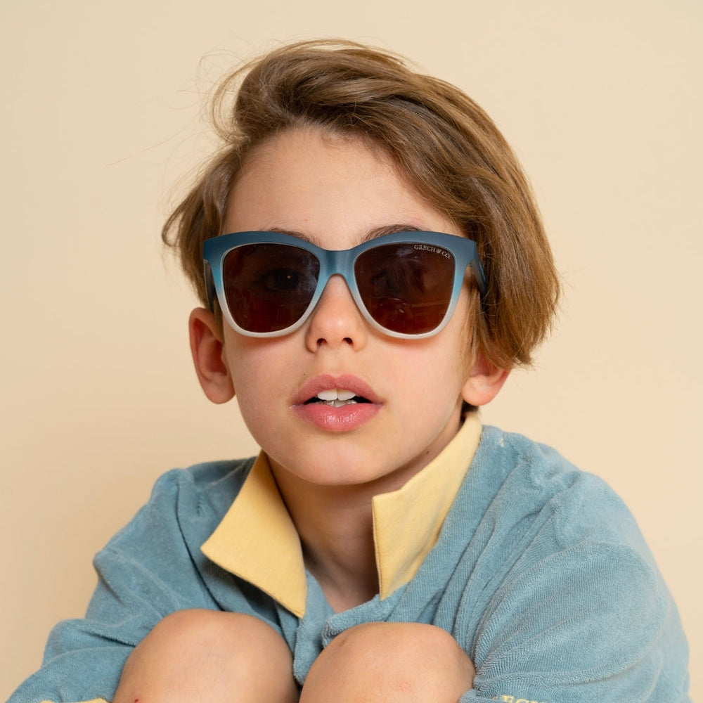 Kids Sunglasses - Wayfarer Ombre - Desert Teal