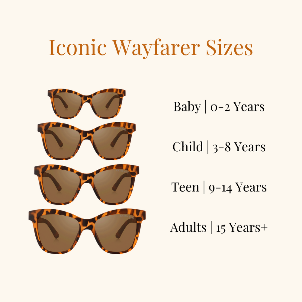 Kids Sunglasses - Wayfarer - Tortoise