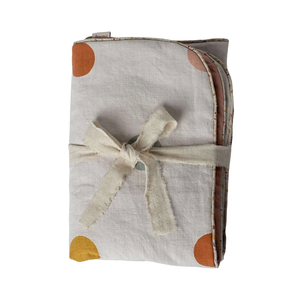 Baby Blanket - Spots - Old Rose