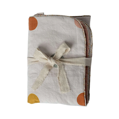 Baby Blanket - Spots - Old Rose