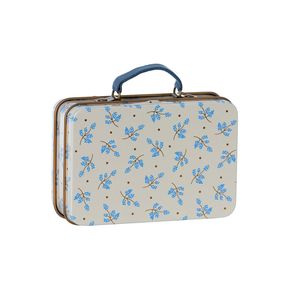 Mini Metal Suitcase - Madelaine Blue