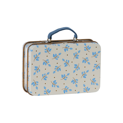 Mini Metal Suitcase - Madelaine Blue
