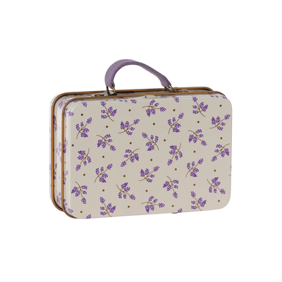 Mini Metal Suitcase - Madelaine Lavender