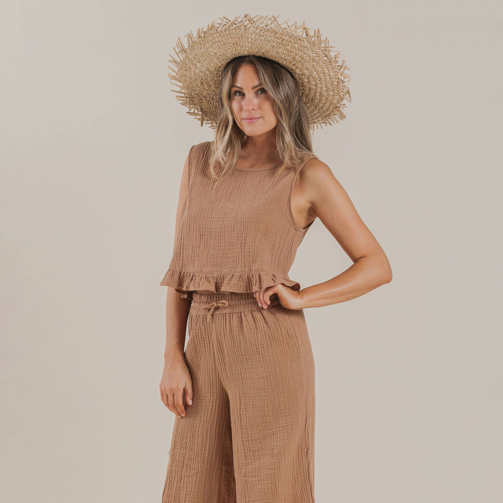 Women's Oceanside Top - Terracotta